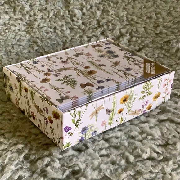 Wildflower Garden Botanical Floral Butterfly Dragonfly Note Cards NWT 14ct - Picture 5 of 15